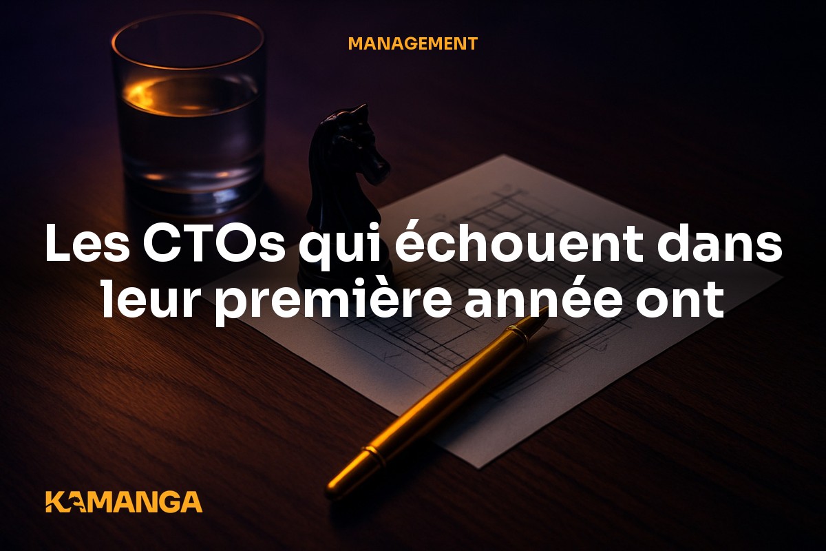 CTO première année : les 90 jours qui définissent tout