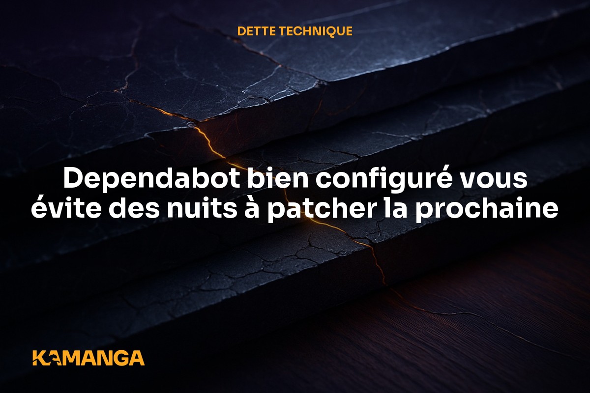 Dependabot : configurer son coéquipier silencieux contre la dette de dépendances
