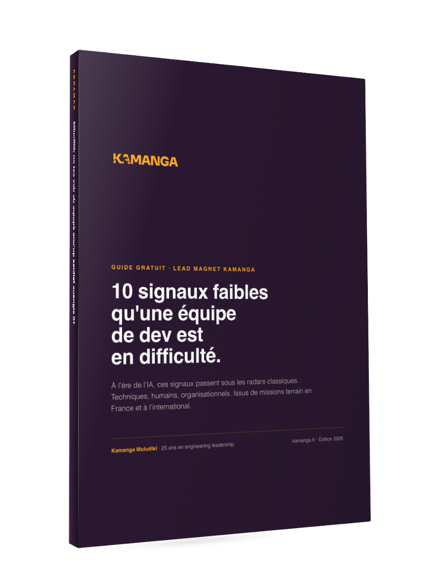 10 Signaux, Votre Équipe Tech est en Danger, couverture 3D